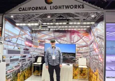 Eric Harrington of California Lightworks explained that MJBizCon is definitely the best show for the company, as there are always lots of interested visitors stopping by